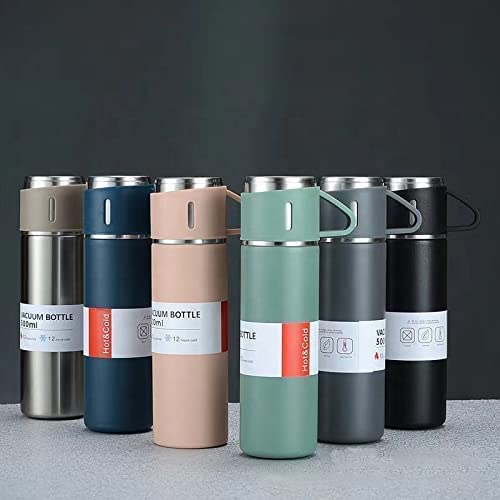 tainless Steel Vacuum Flask Set for Coffee Hot Drink and Cold Water Flask