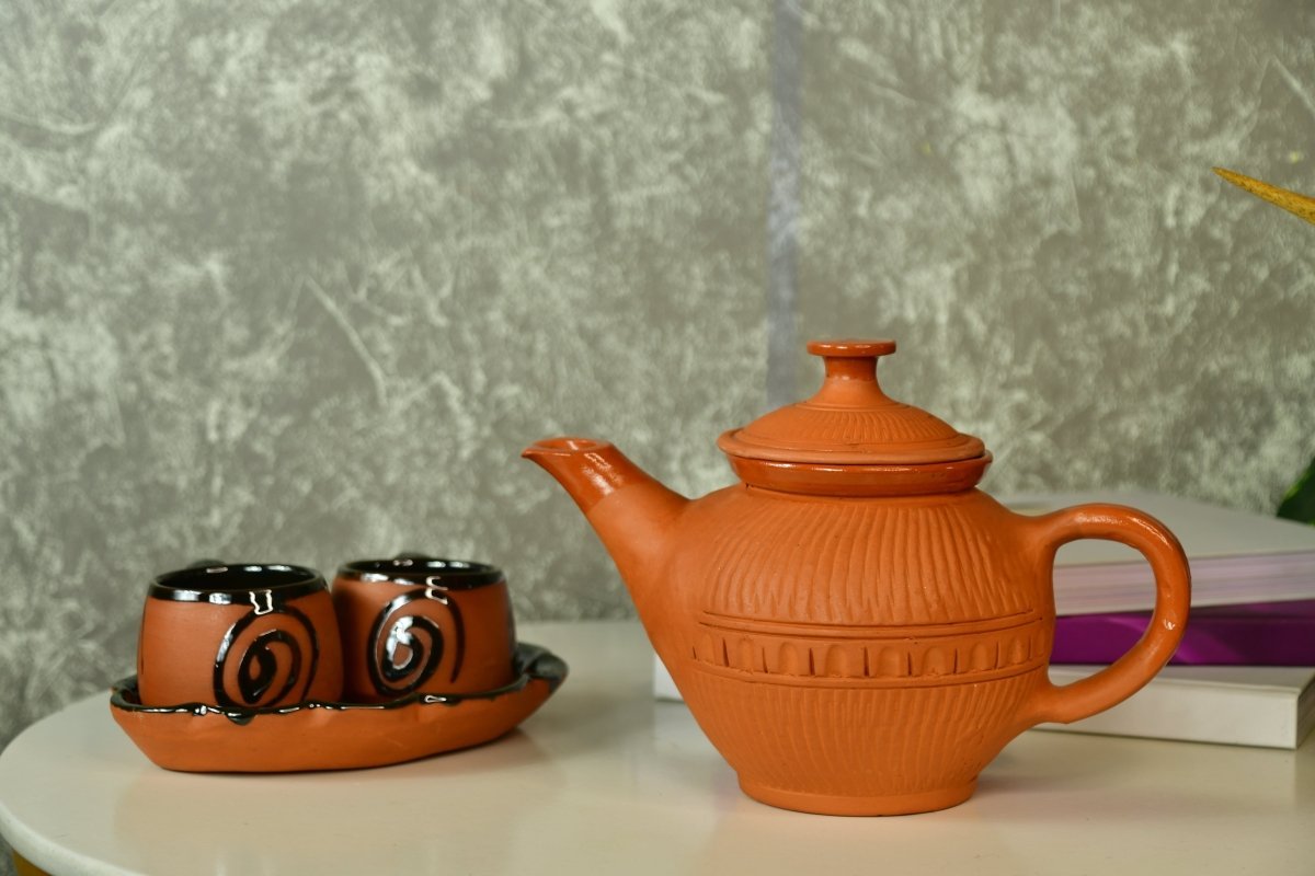 Sowpeace Terracotta Kettle: Artful Fusion for Home and Kitchen