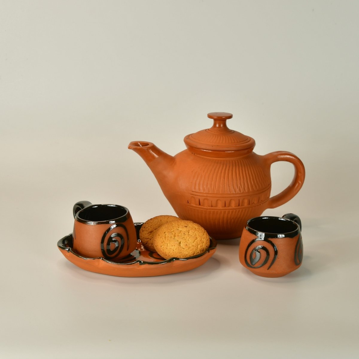 Sowpeace Terracotta Kettle: Artful Fusion for Home and Kitchen