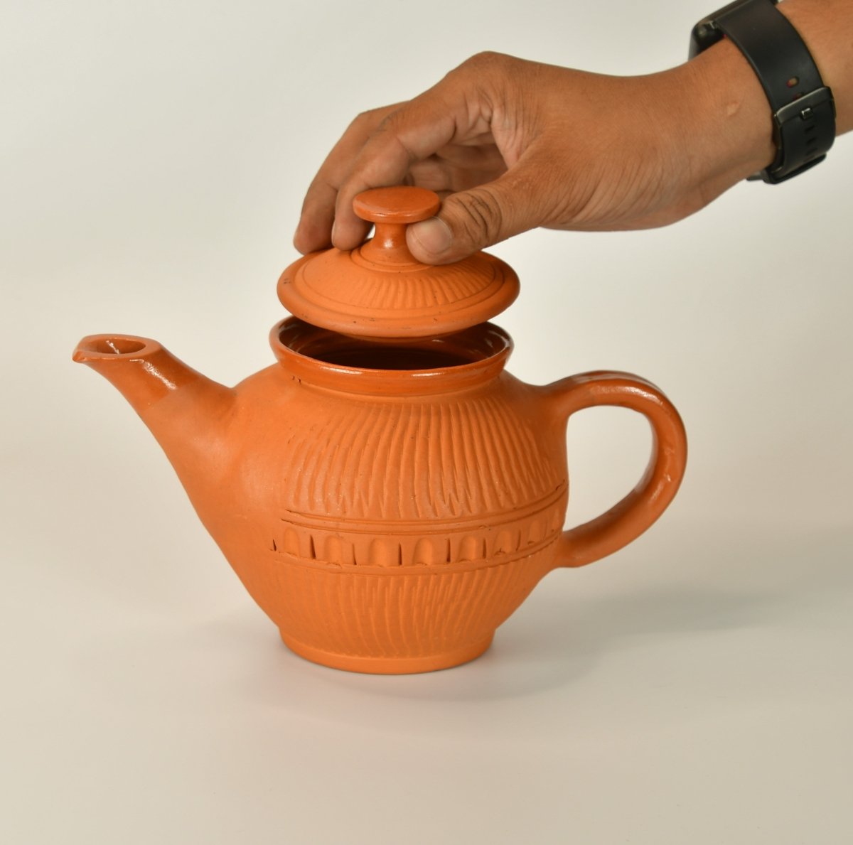 Sowpeace Terracotta Kettle: Artful Fusion for Home and Kitchen