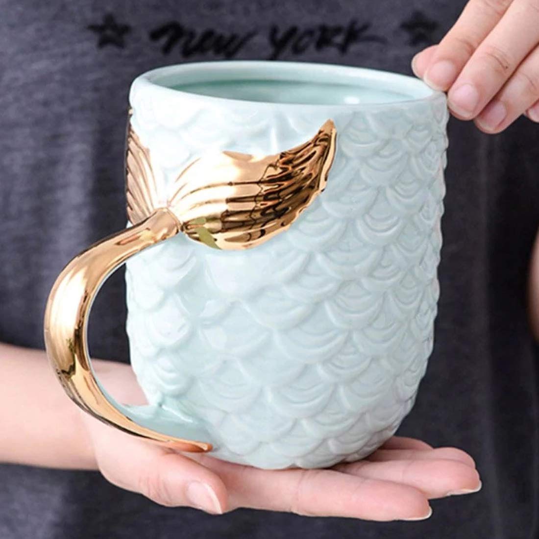 Mermaid Coffee Mug (Blue)