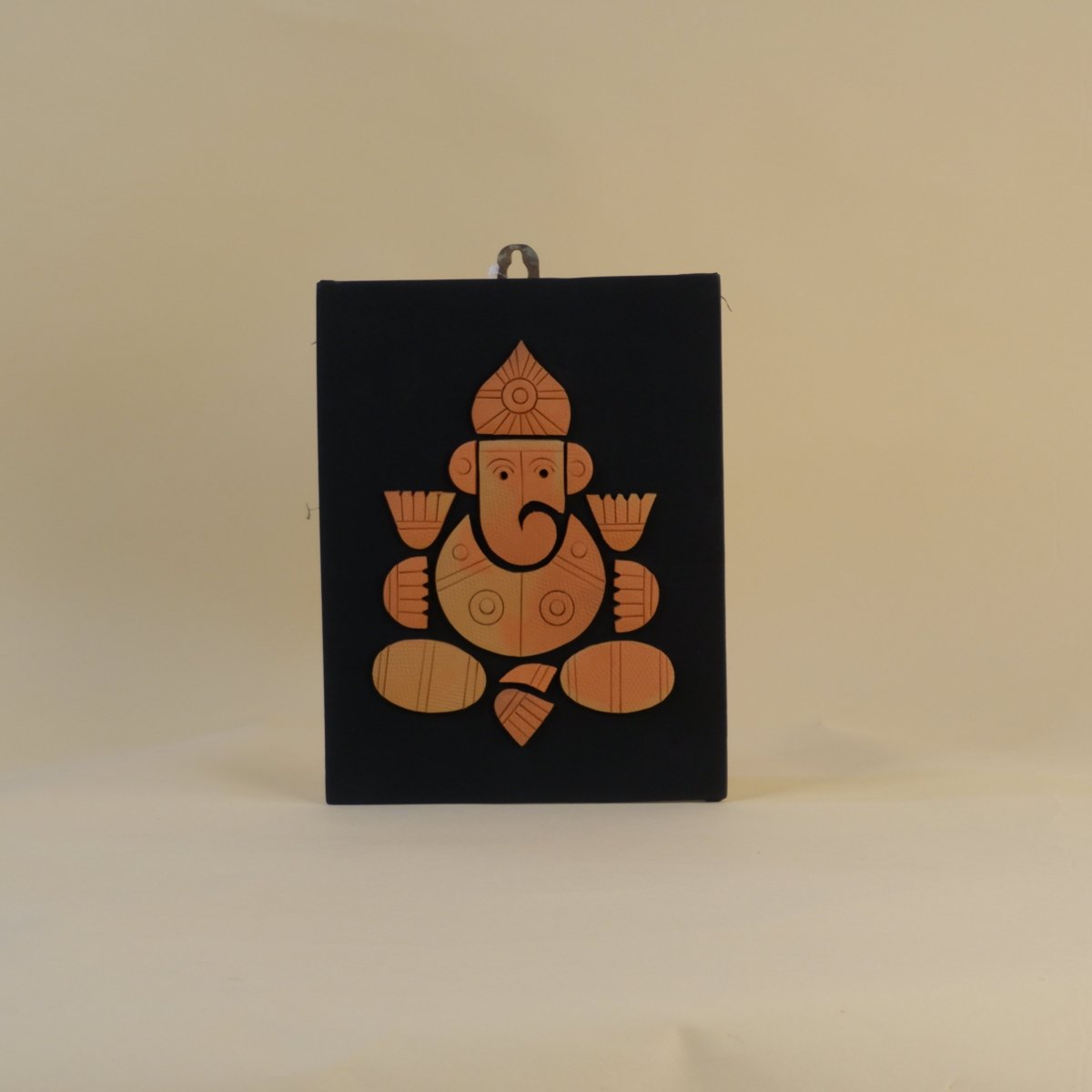 Sowpeace Terracotta Ganesh Wall Art