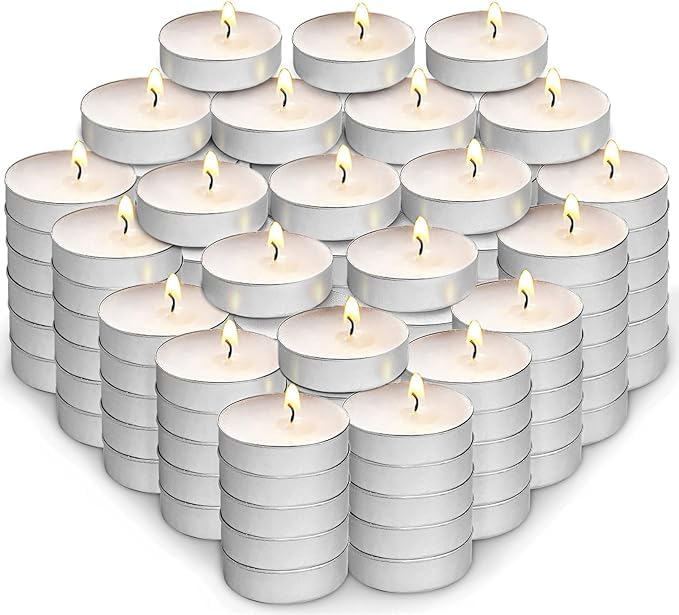 50 Pieces Set Tea Light Candle