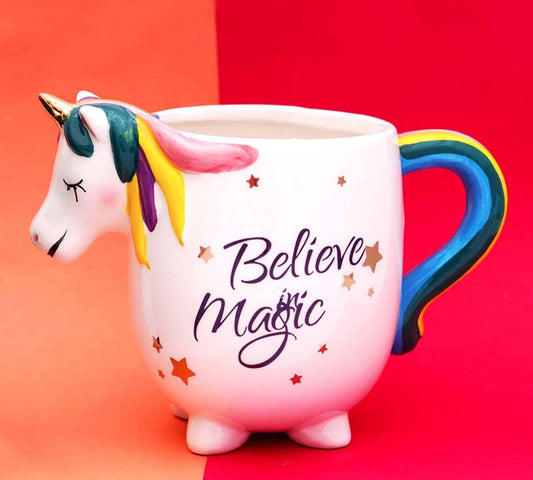 Unicorn Believe in Magic Ceramic Coffee Mug