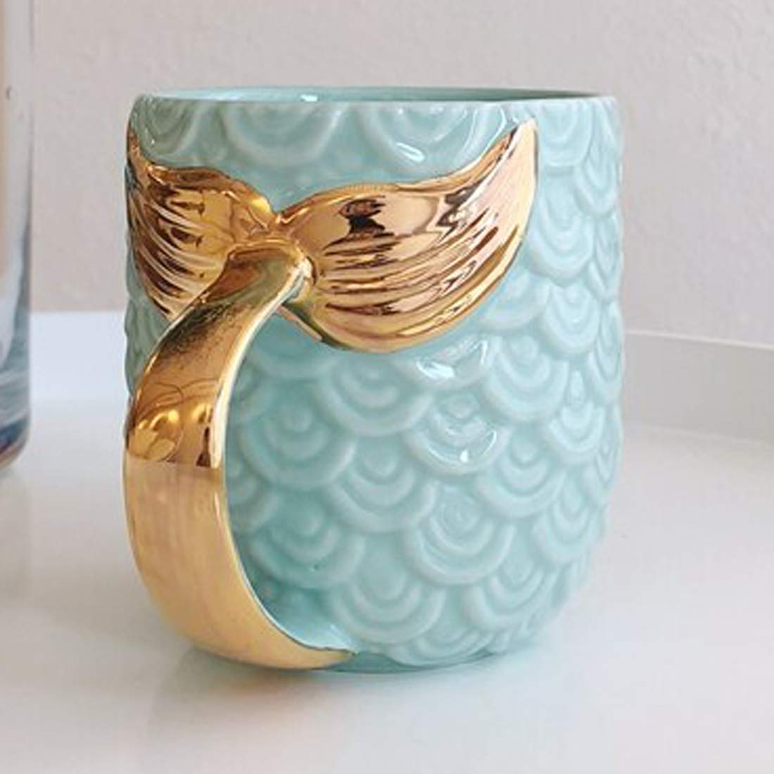 Mermaid Coffee Mug (Blue)