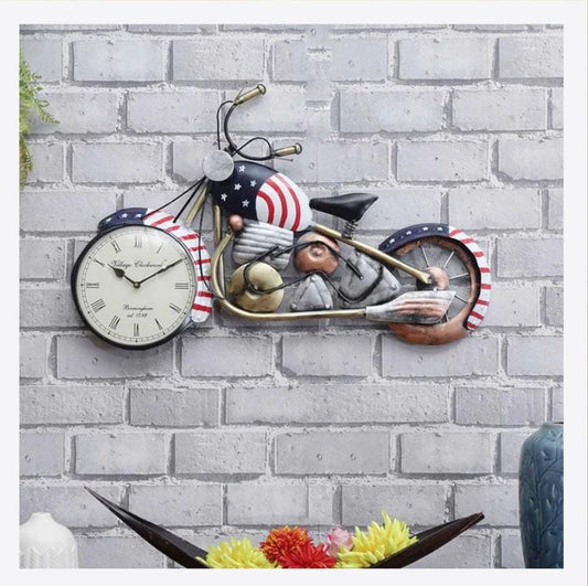 American Bike With Clock